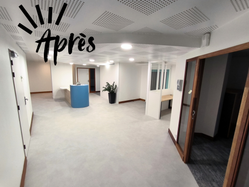 Aménagement électrique plateau bureaux