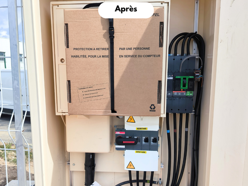 Remplacement tarif électrique pro