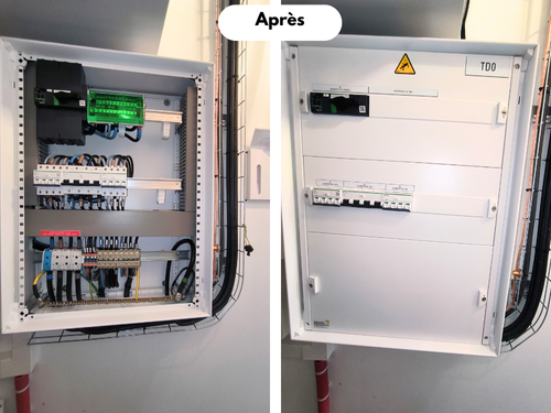 Remplacement tarif électrique pro