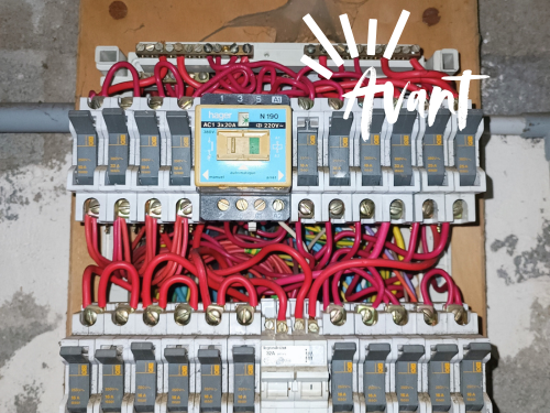 Aménagement électrique plateau bureaux