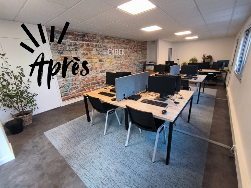 rj45 et éclairage bureau